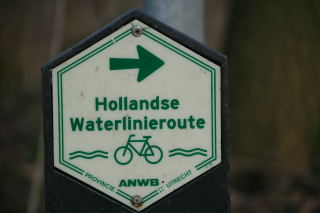 Hollandse Waterlinieroute voor fietsers en wandelaars